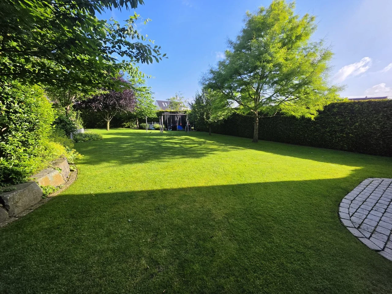 Gepflegte Gartenfläche aus einem AWD-Projekt